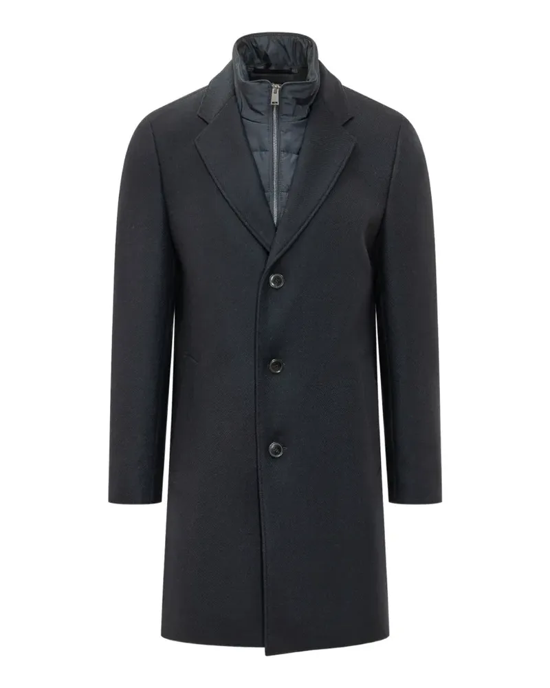 HUGO BOSS Gesteppter Mantel - Blau Blau