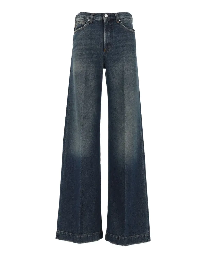 nine:inthe:morning Nadia wide-leg jeans - Blau Blau