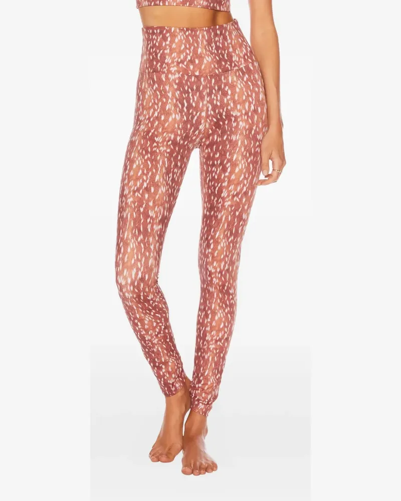 Beach Riot Piper printed leggings - Braun Braun