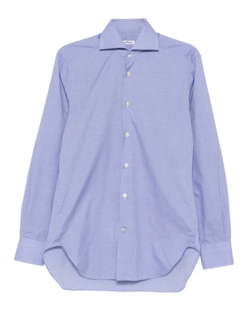Kiton button-up shirt - Blau Blau
