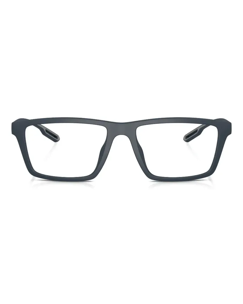 Emporio Armani Sonnenbrille mit eckigem Gestell - Blau Blau