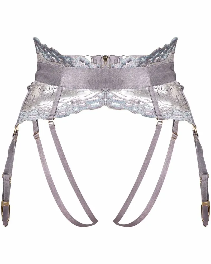 Bordelle String mit Spitze - Violett Violett