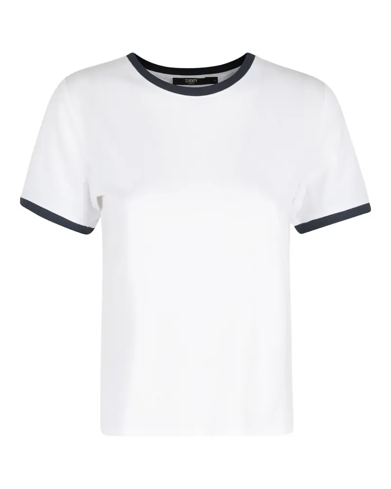 Seventy ringer-detail T-shirt - Weiß Weiß