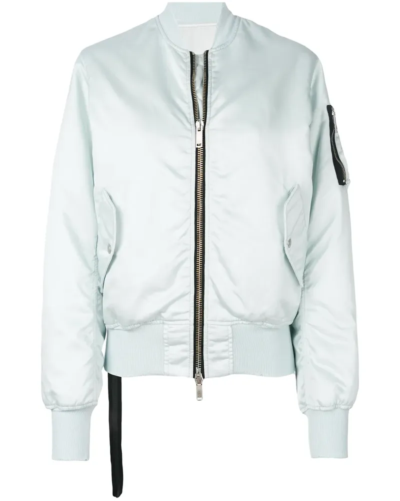 Unravel Cropped-Bomberjacke - Blau Blau