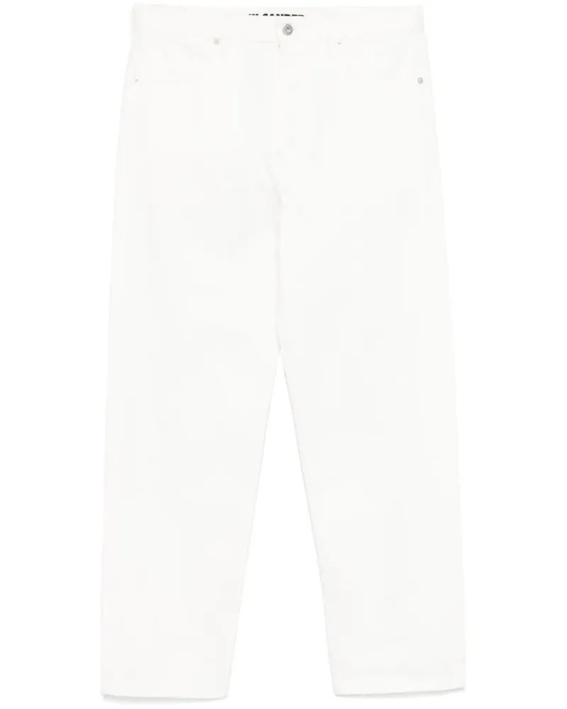 Jil Sander Jeans mit geradem Bein - Weiß Weiß