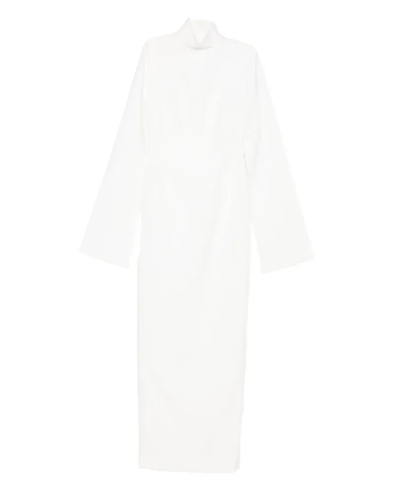 Solace London The Josefine long-sleeve maxi dress - Weiß Weiß