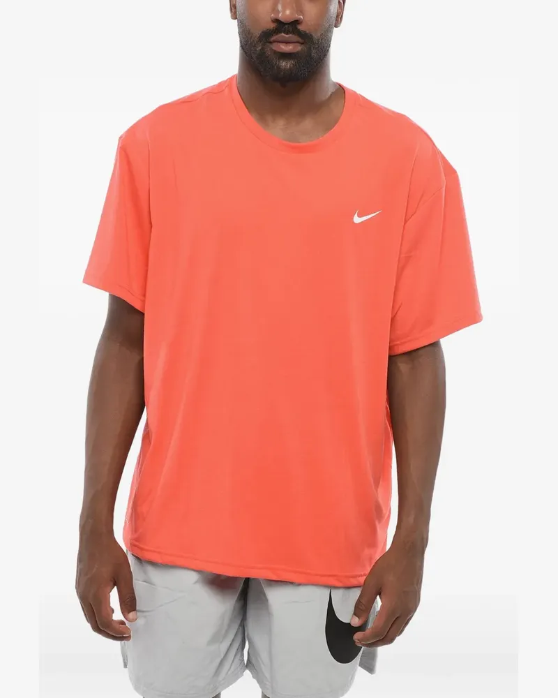 Nike Kurzärmeliges Swim Hydroguard T-Shirt - Orange Orange