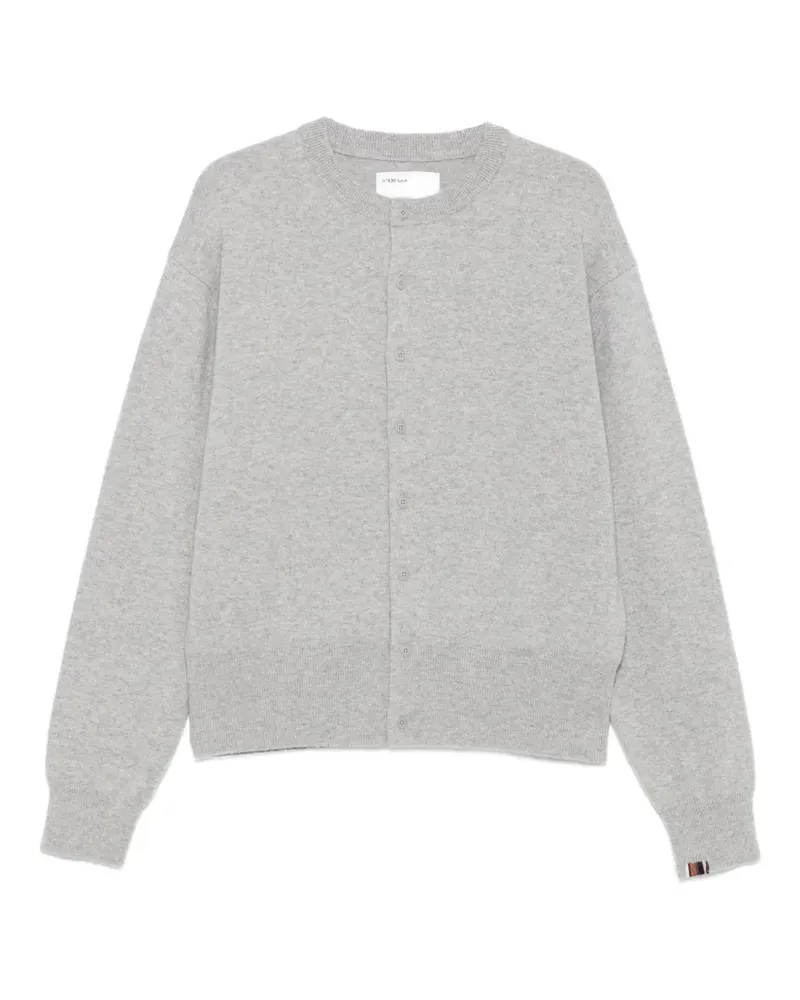 extreme cashmere Cardigan mit Knopfleiste - Grau Grau