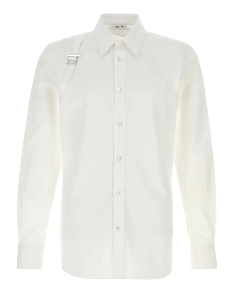 Alexander McQueen Klassisches Hemd - Weiß Weiß