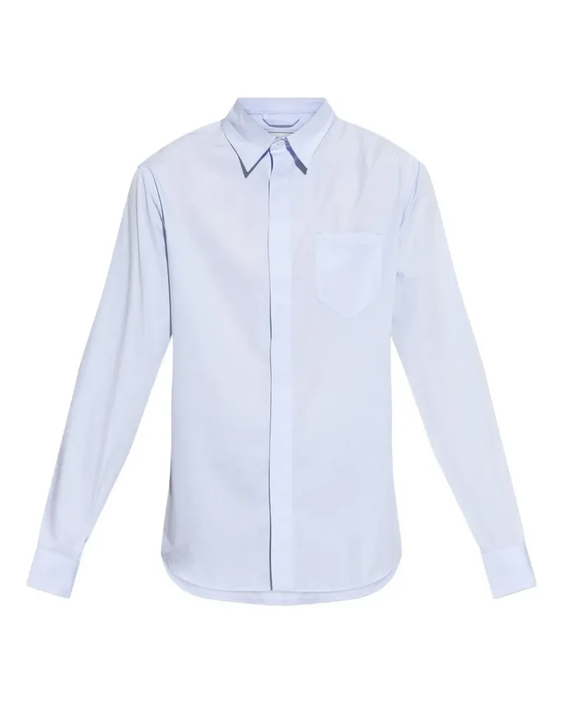 Iceberg long-sleeve pocket shirt - Blau Blau