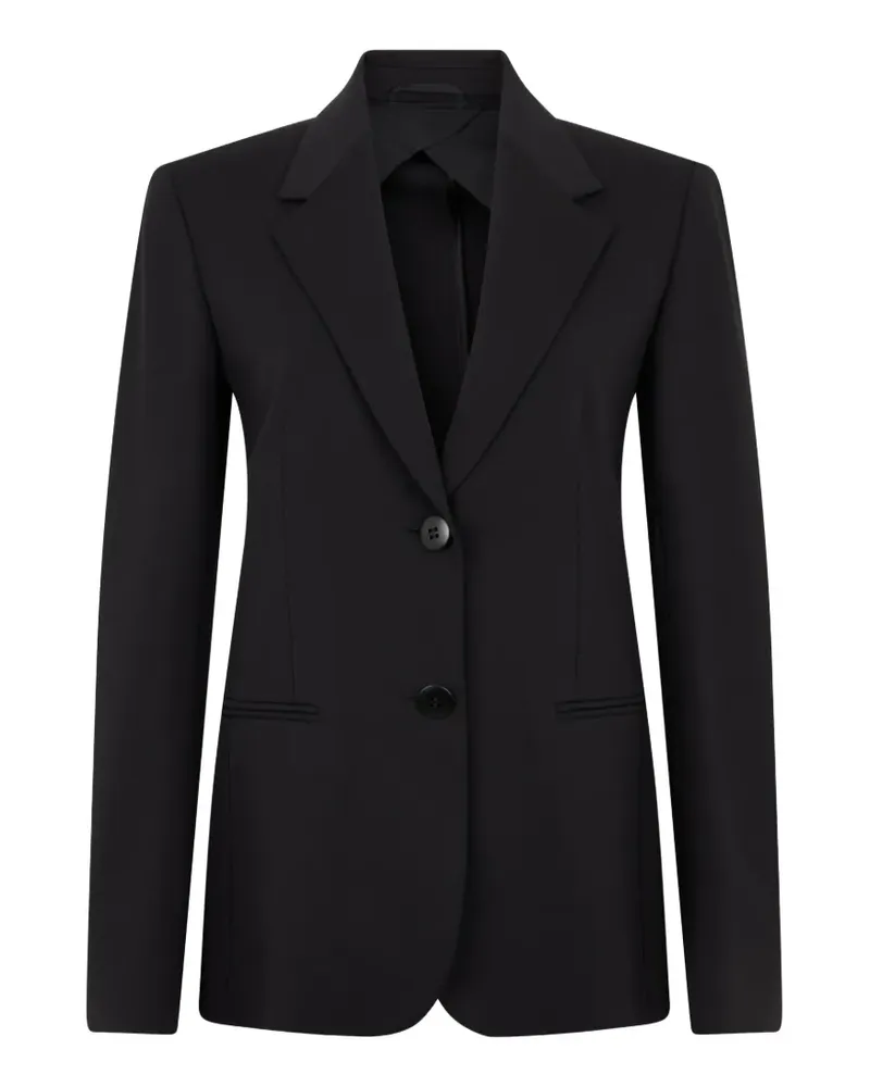 Max Mara single-breasted peaked-lapel blazer - Schwarz Schwarz