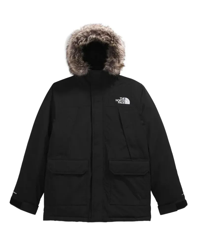 The North Face McMurdo Parka mit Pelzbesatz - Schwarz Schwarz