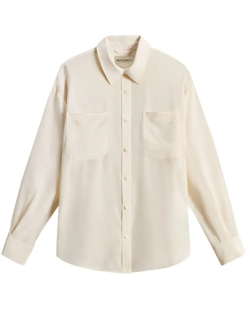 Woolrich Hemd aus Seide - Nude Nude
