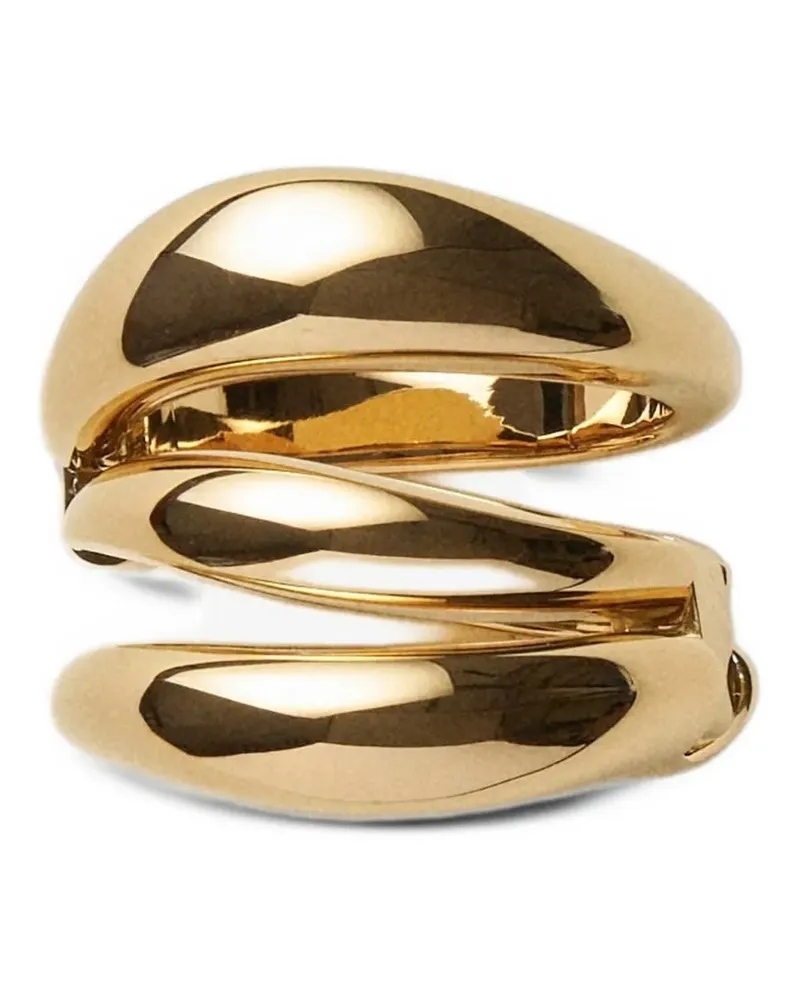 PANCONESI Blow Up Forma Ring im skulpturalen Design - Gold Gold
