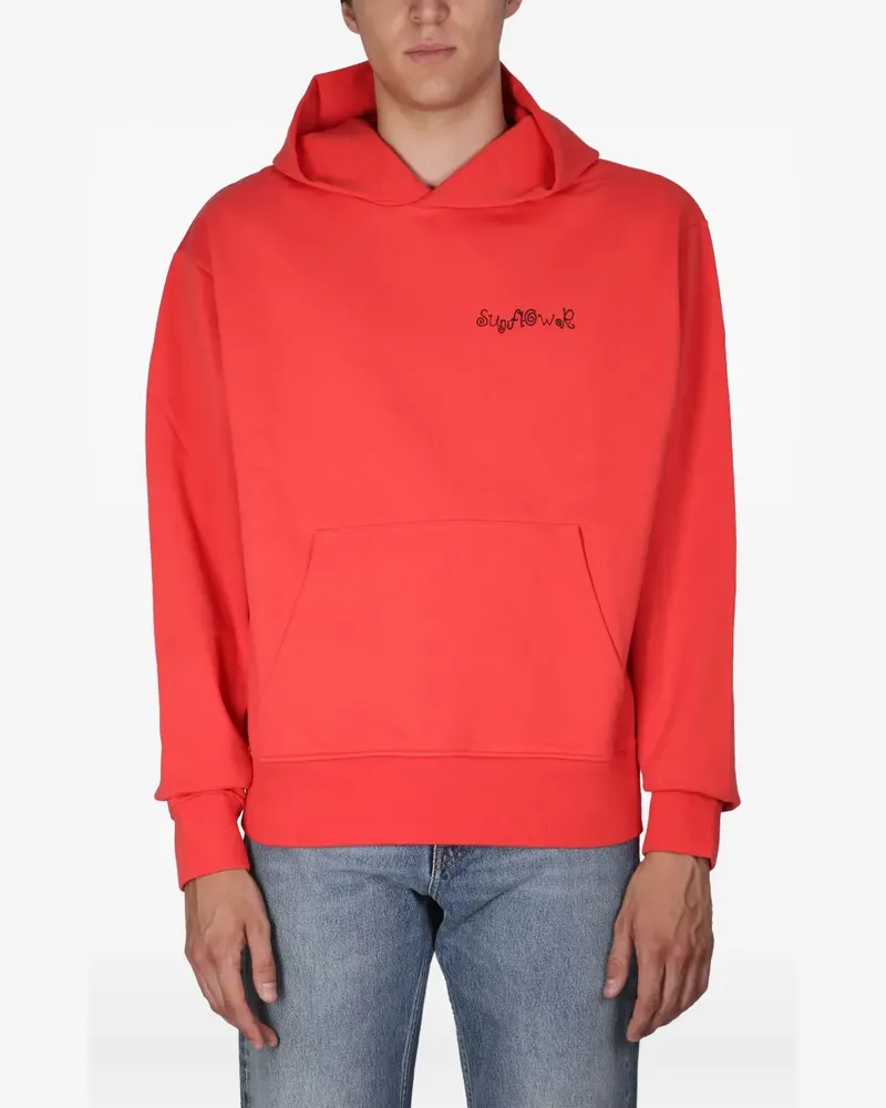 Sunflower logo hooded sweatshirt - Rot Rot