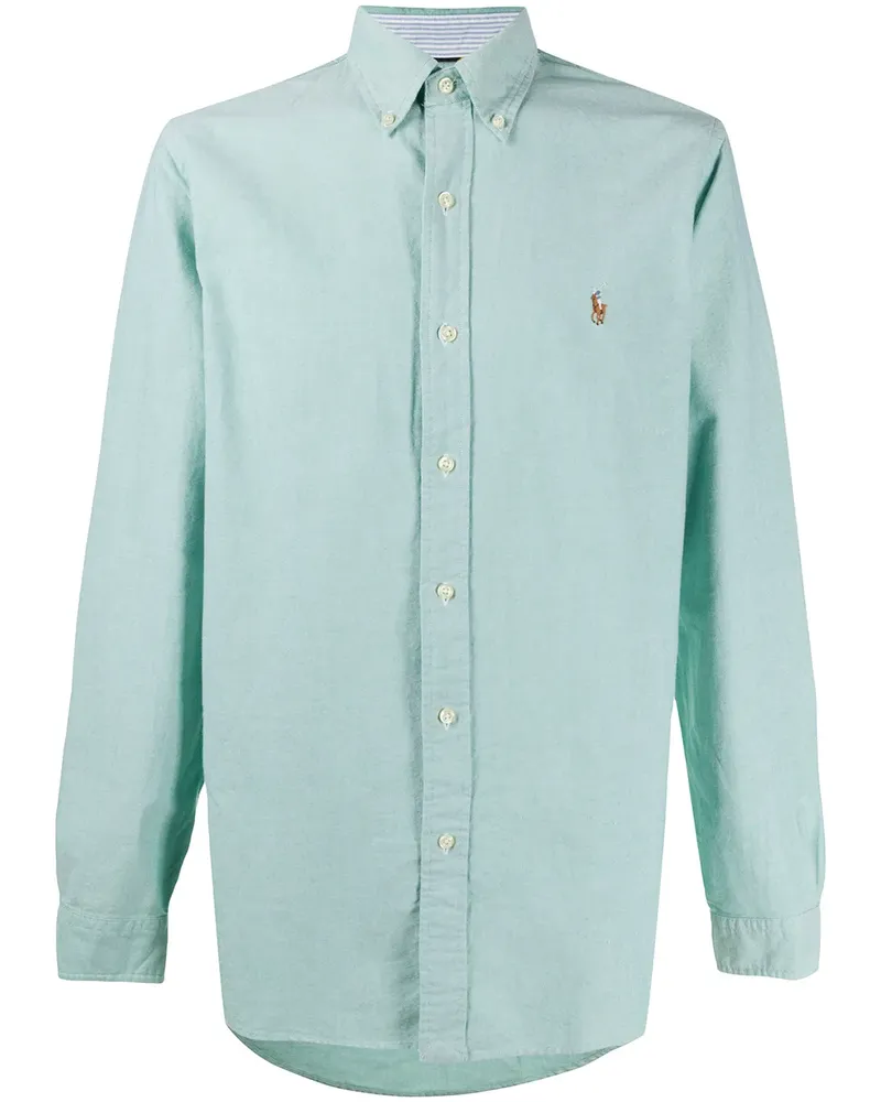 Ralph Lauren Button-down-Hemd mit Logo - Grün Grün