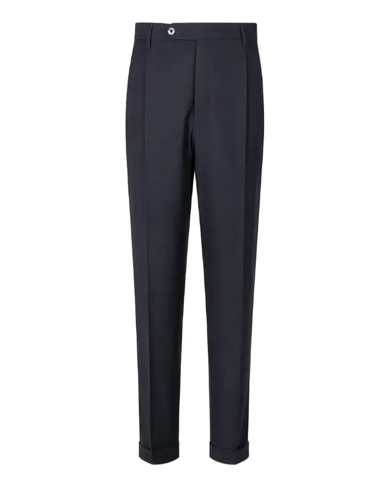 GTA pleated turn-up trousers - Grau Grau