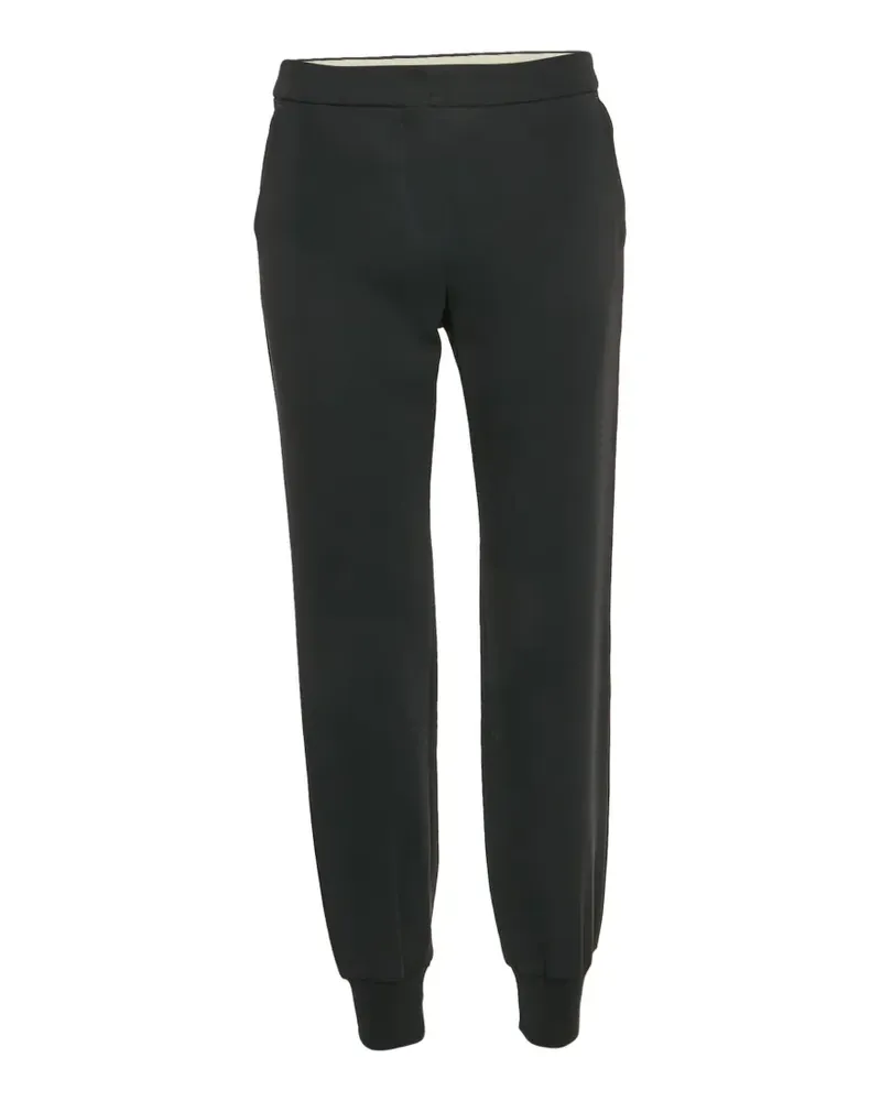 Max Mara elasticated-waistband track pants - Schwarz Schwarz