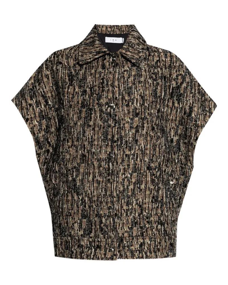 IRO Kurzärmelige Caliopa Tweed-Jacke - Mehrfarbig Mehrfarbig
