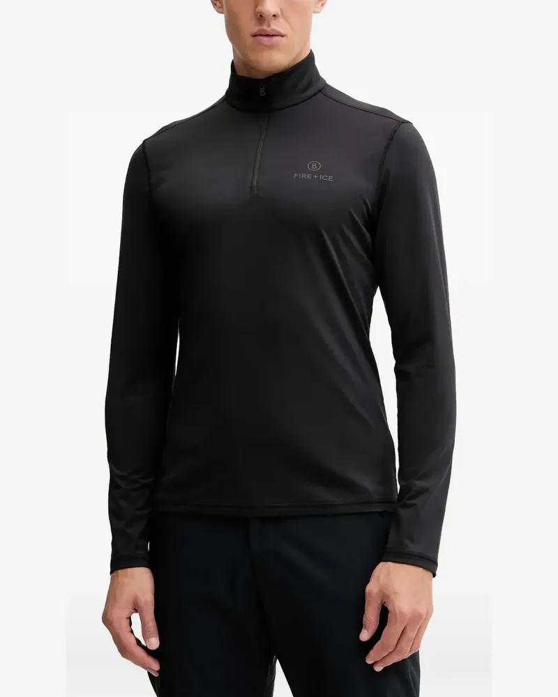 Bogner Fire & Ice Pascal half-zip T-shirt - Schwarz Schwarz