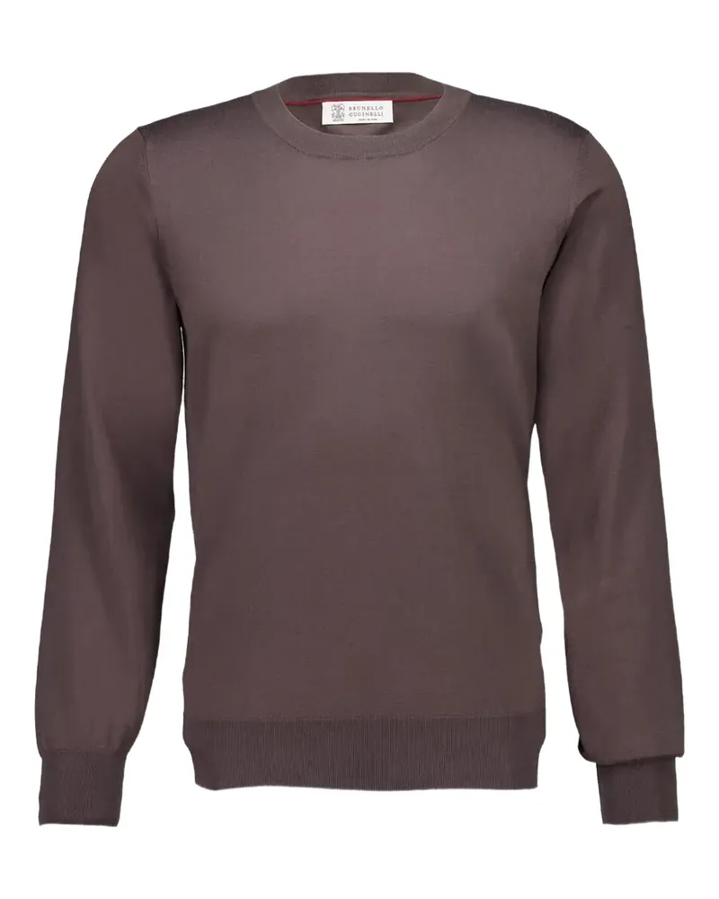 Brunello Cucinelli Klassischer Pullover - Braun Braun