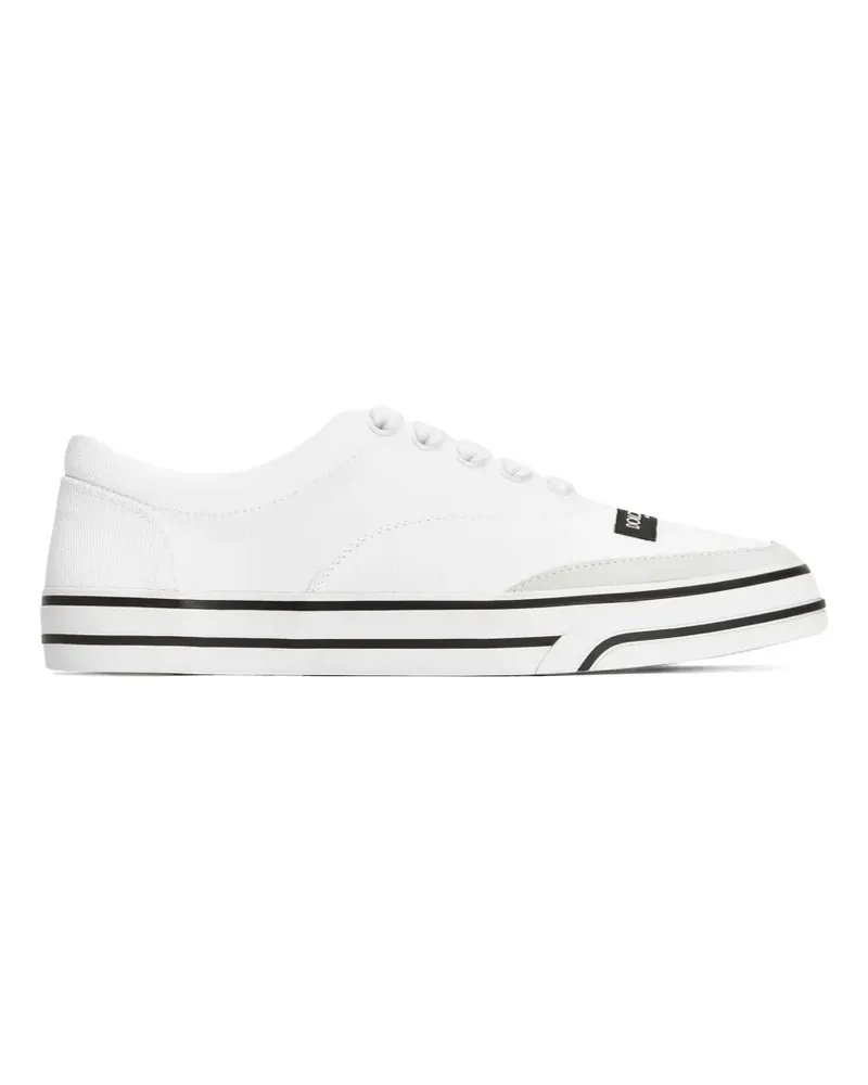 Dolce & Gabbana DG Sailing Canvas Sneakers - Weiß Weiß