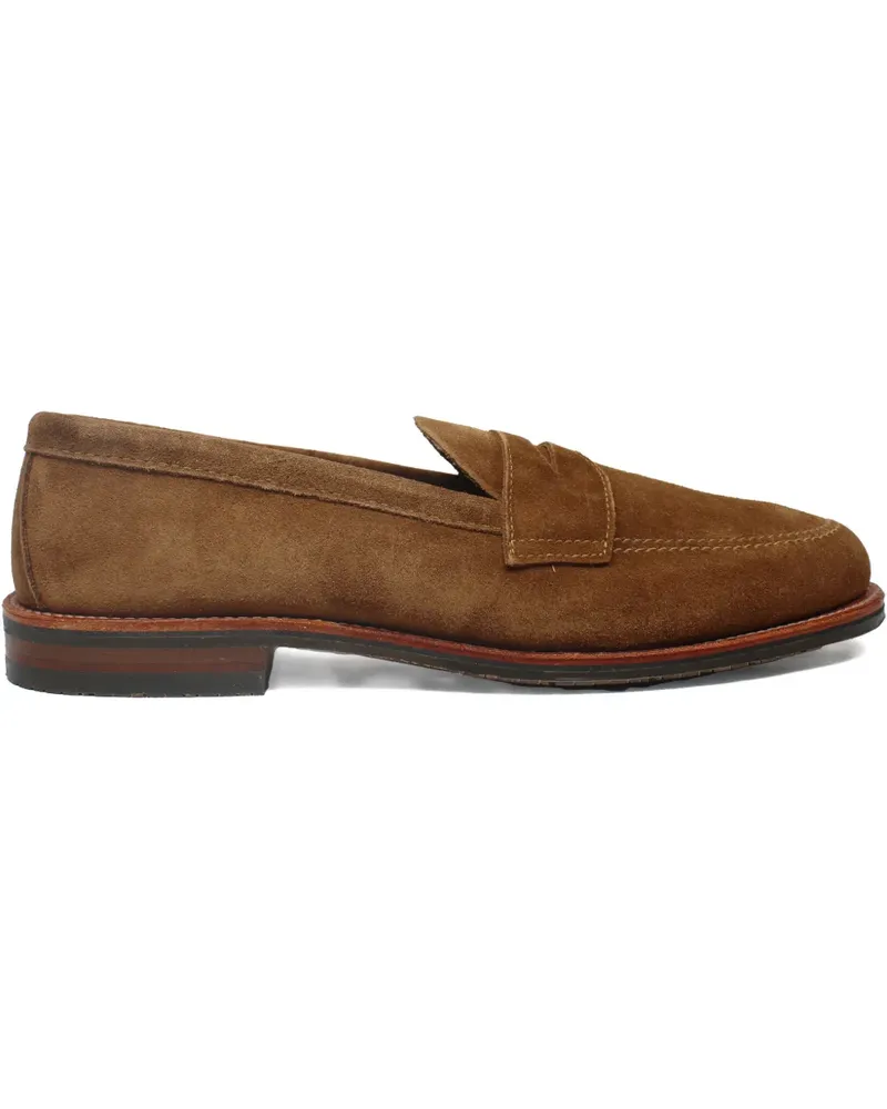 Alden Penny-Loafer aus Wildleder - Braun Braun