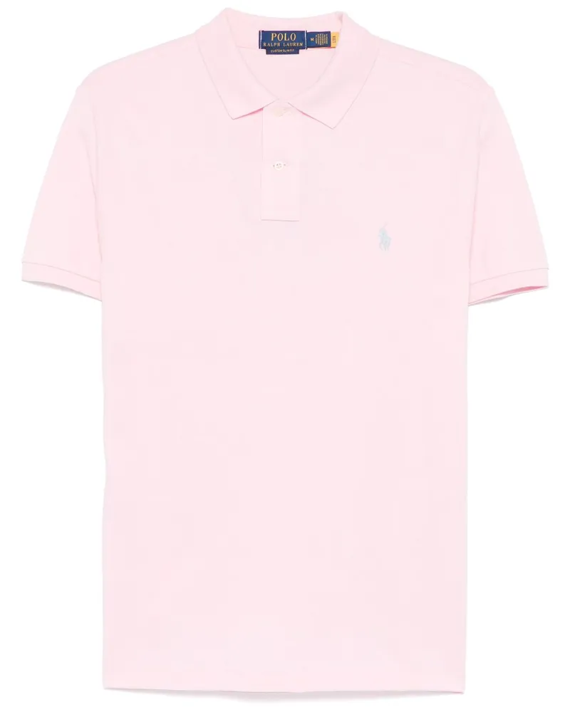 Ralph Lauren Poloshirt mit Polo Pony-Stickerei - Rosa Rosa