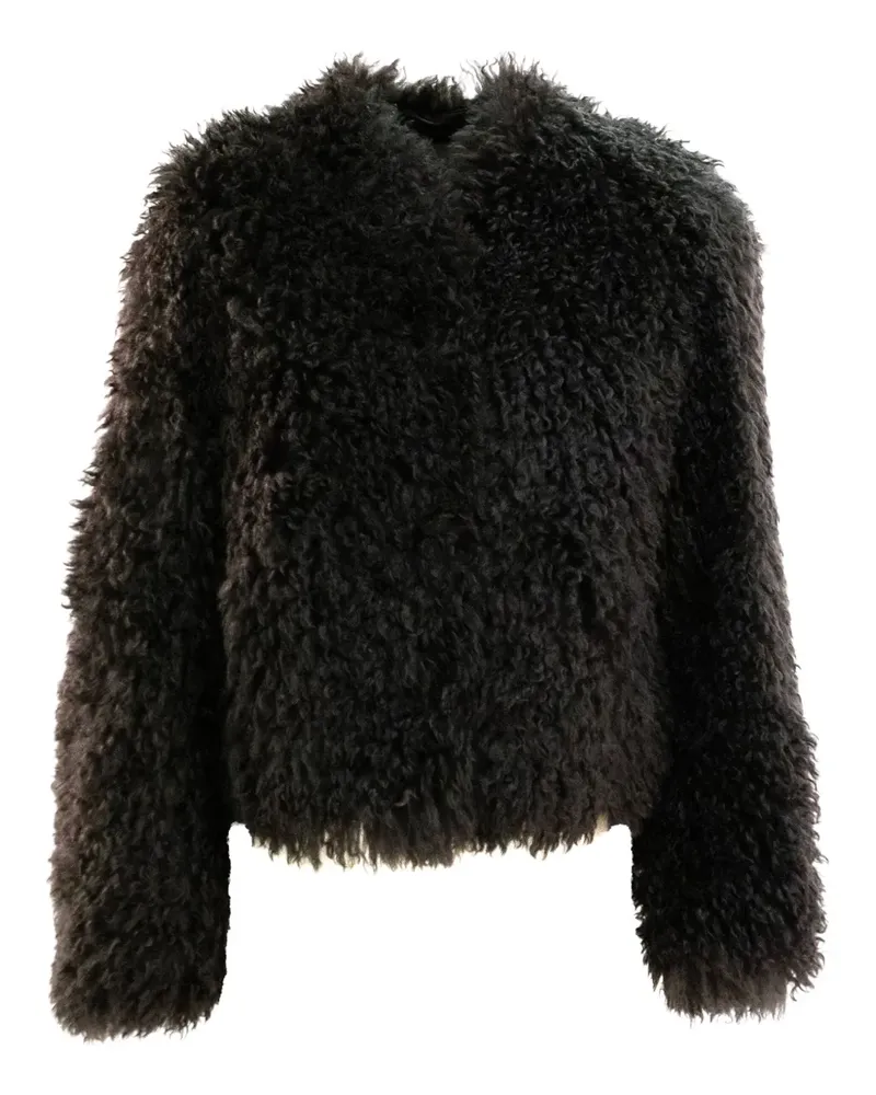 STAND Texturierte Jacke - Grau Grau