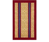 Damask Stripes Decke 110cm x 180cm - Blau