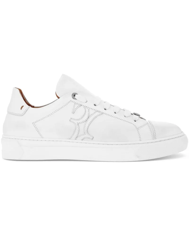 Billionaire Sneakers mit Logo-Applikation - Weiß Weiß