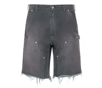 Klassische Jeans-Shorts - Grau