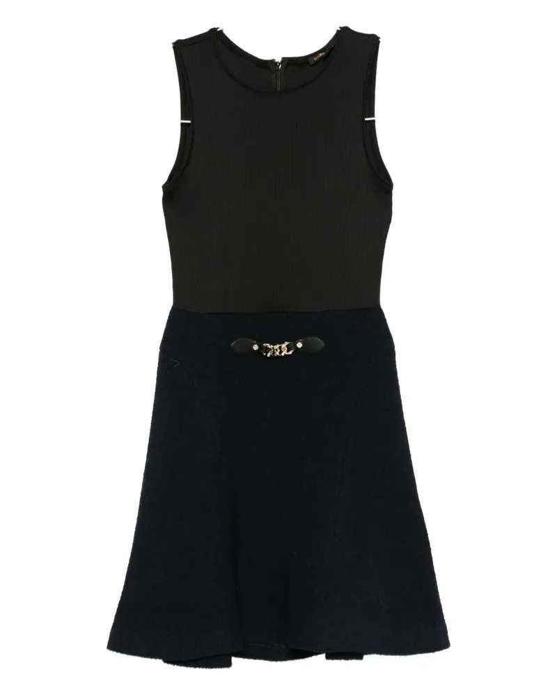 Maje Minikleid mit Zierkette - Blau Blau