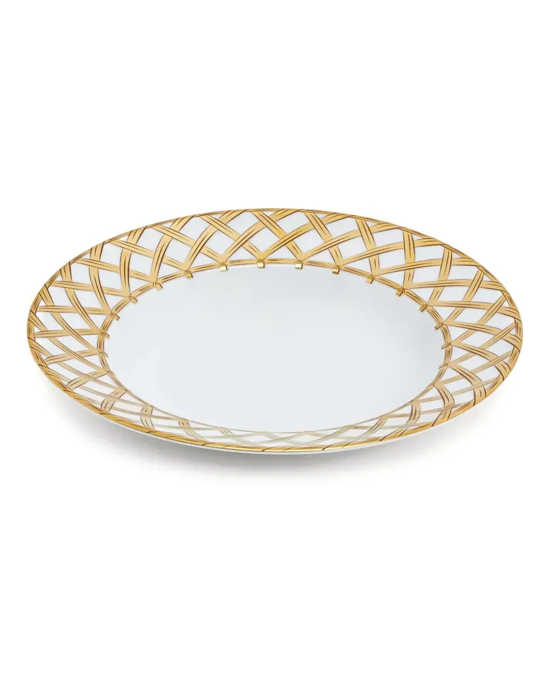 Pinto Paris Vannerie Suppenteller (22cm) - Weiß Weiß