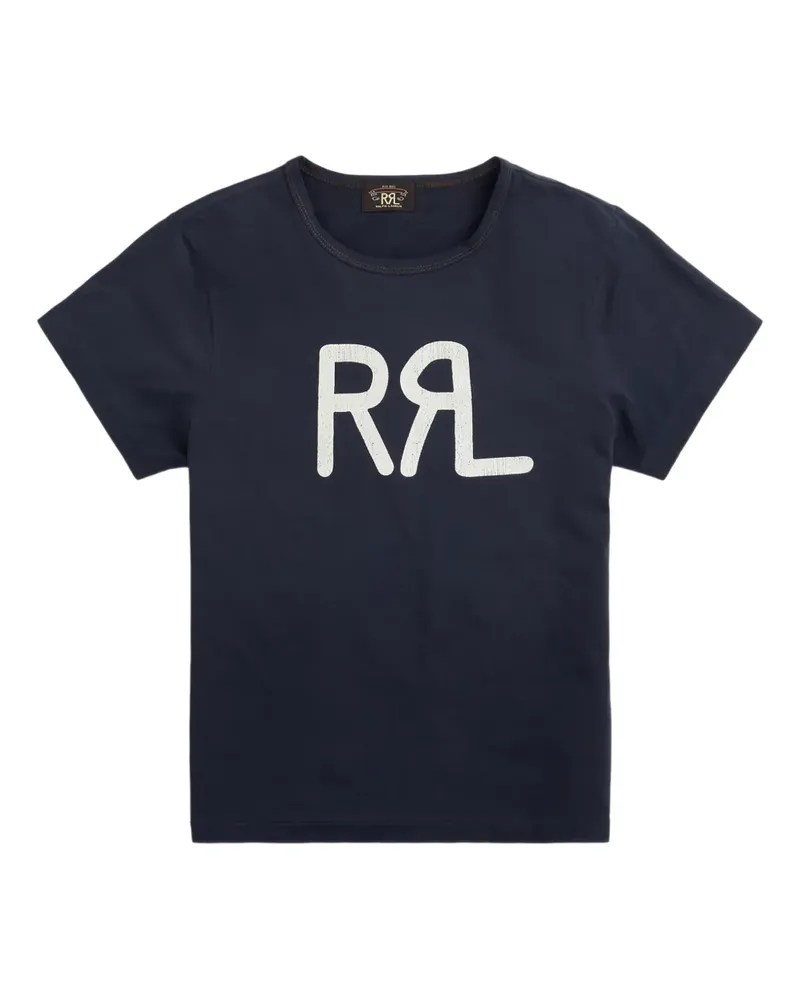 Ralph Lauren T-Shirt mit grafischem Logo - Blau Blau