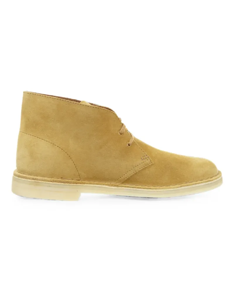Clarks Desert suede ankle boots - Nude Nude