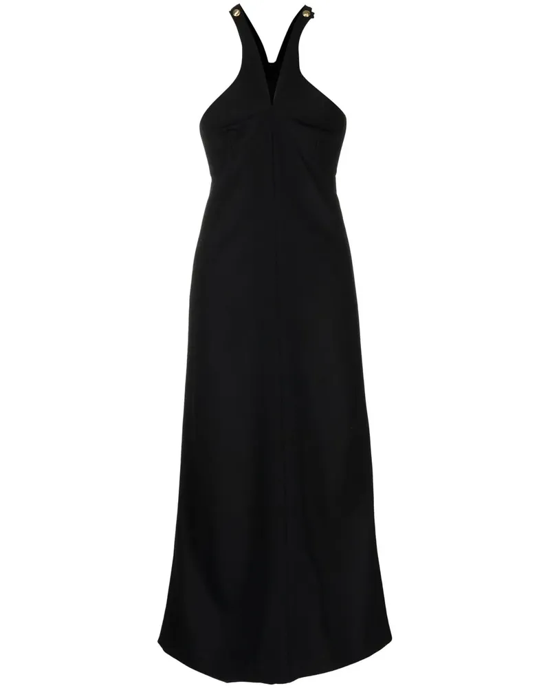 Rosetta Getty Ärmelloses Midikleid - Schwarz Schwarz