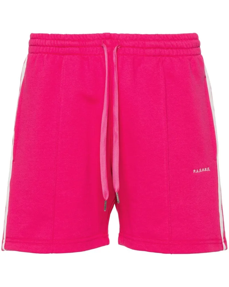 P.A.R.O.S.H. P.A.R.O H. Gestreifte Jersey-Shorts Rosa