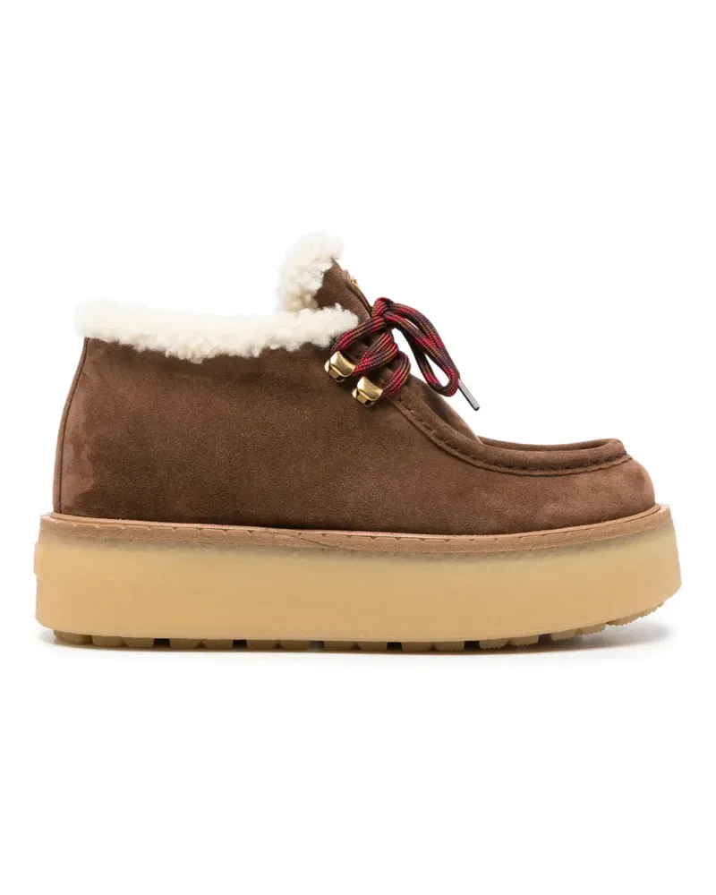 Prada suede sneakers - Braun Braun