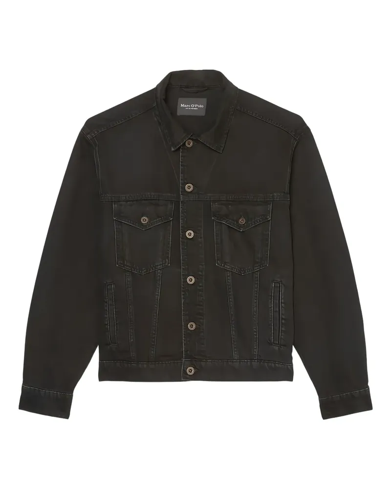 Marc O'Polo Klassische Jeansjacke - Schwarz Schwarz