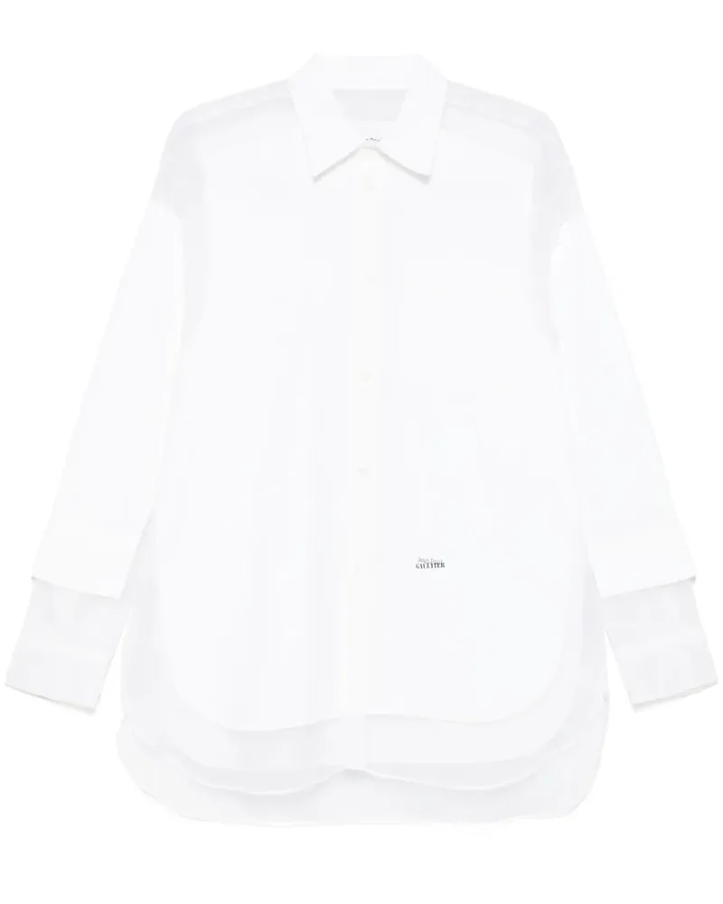 Jean Paul Gaultier Petit Grand Hemd - Weiß Weiß
