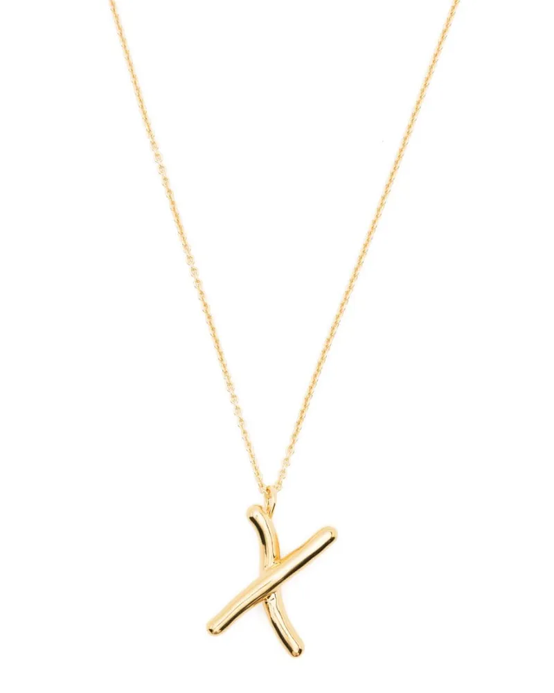 Missoma Curly Molten Halskette - Gold Gold