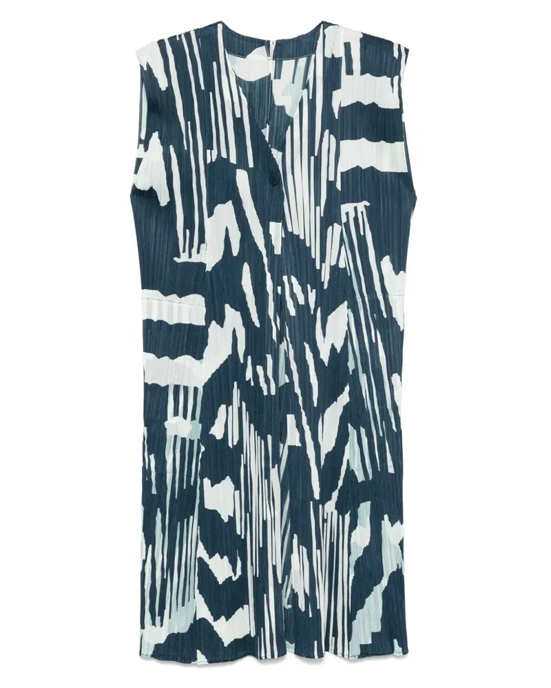 Issey Miyake Refraction Oberteil - Blau Blau