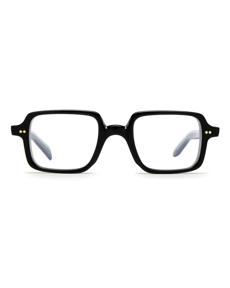 Cutler and Gross Brille mit eckigem Gestell - Schwarz Schwarz