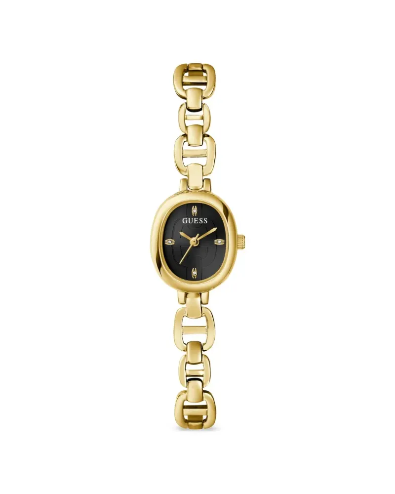 Guess Quarz aus recyceltem Stahl 20,5mm - Schwarz Schwarz