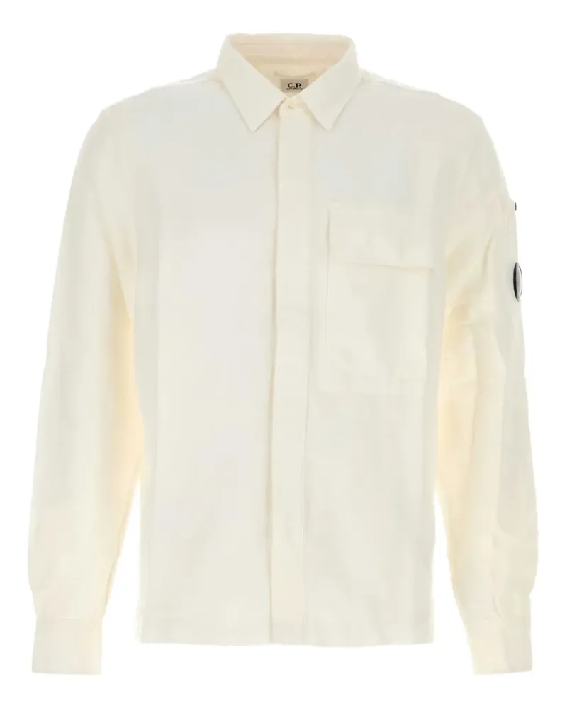 C.P. Company Hemd mit Tasche - Nude Nude