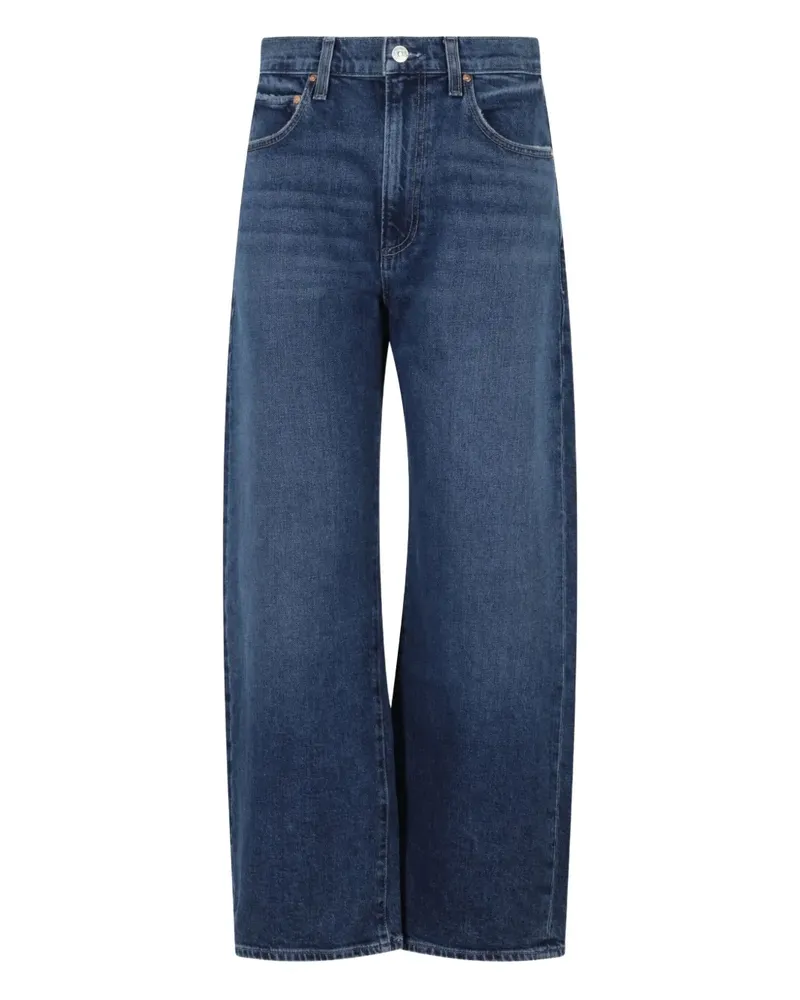 Paige Jeans mit Logo-Patch - Blau Blau
