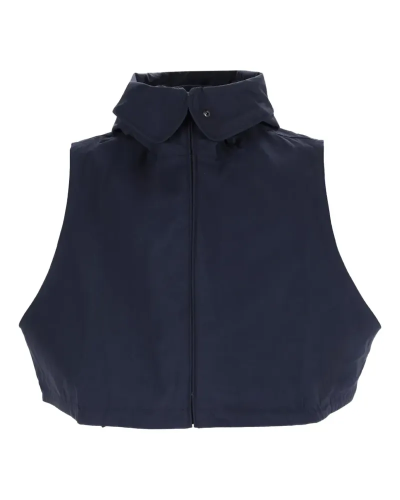 YMC Weste mit Stehkragen - Blau Blau