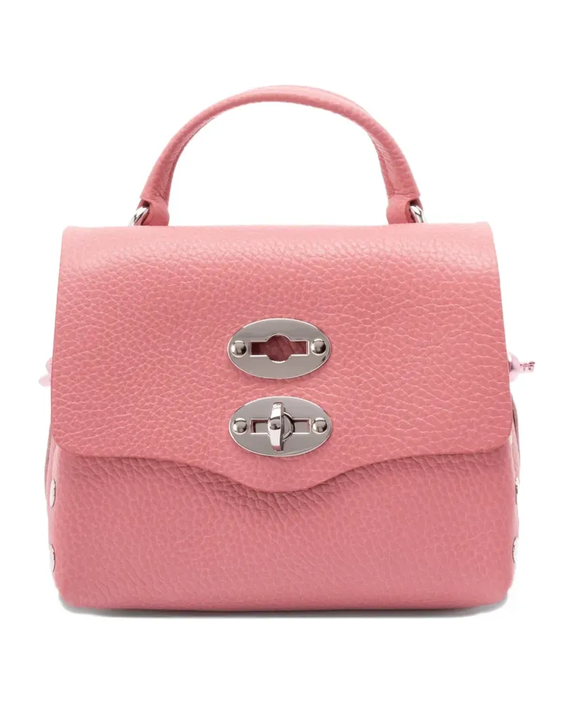 Zanellato Strukturierte Postina Schultertasche - Rosa Rosa