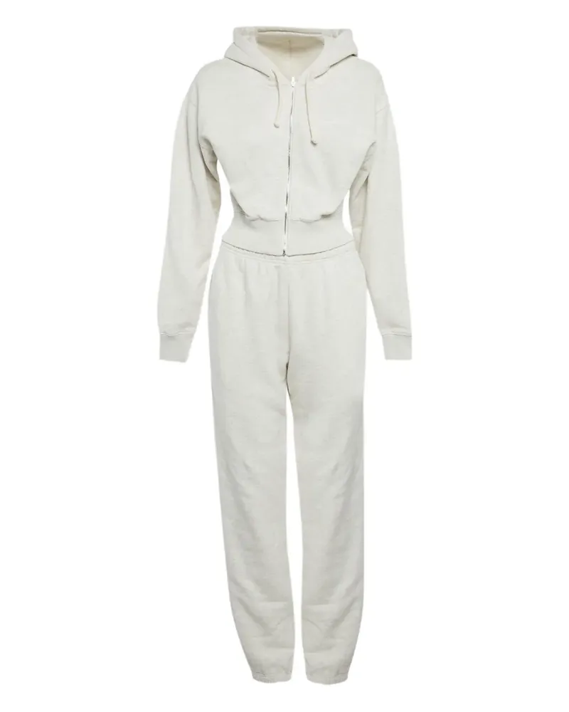 KITH cotton zip-up tracksuit - Weiß Weiß